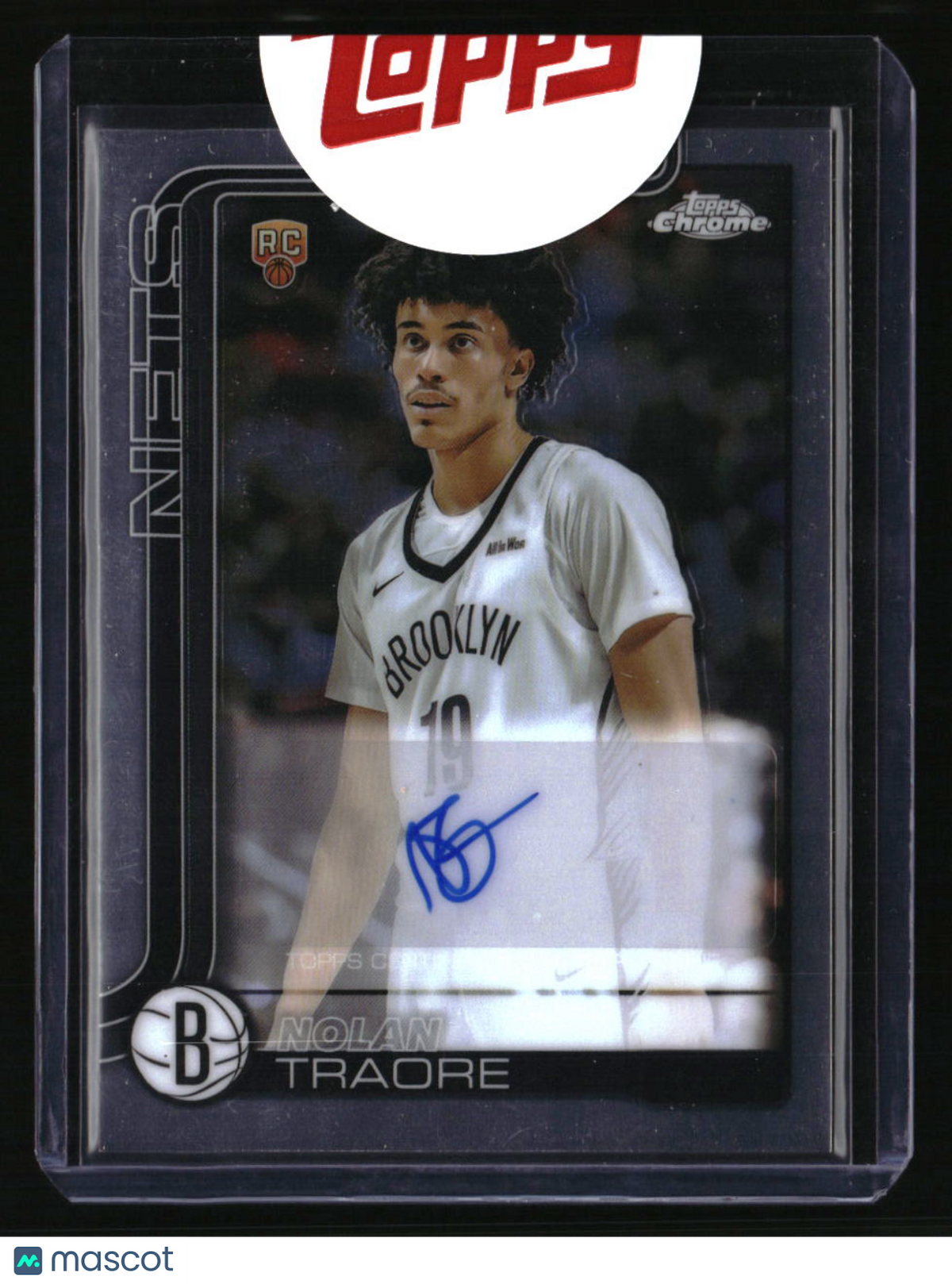 2025-26 Topps Chrome Nolan Traore Chrome Rookie Autographs