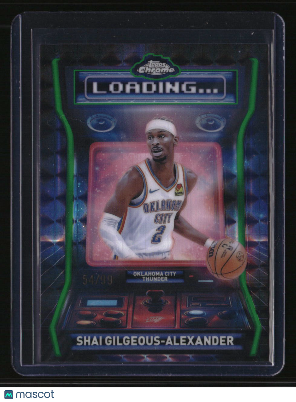 2025-26 Topps Chrome Shai Gilgeous-Alexander Loading ... #/99