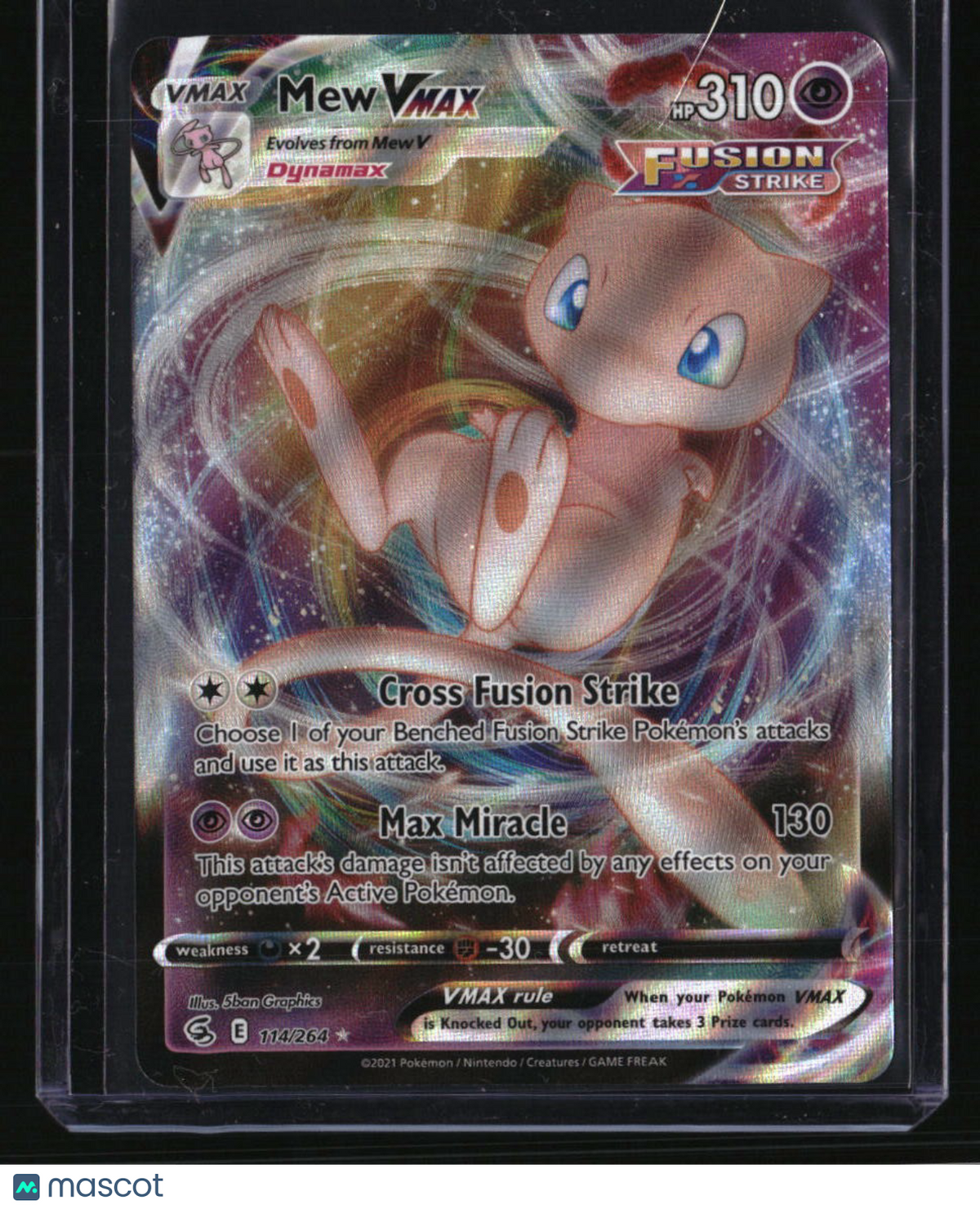 SWSH08: Fusion Strike Mew VMAX