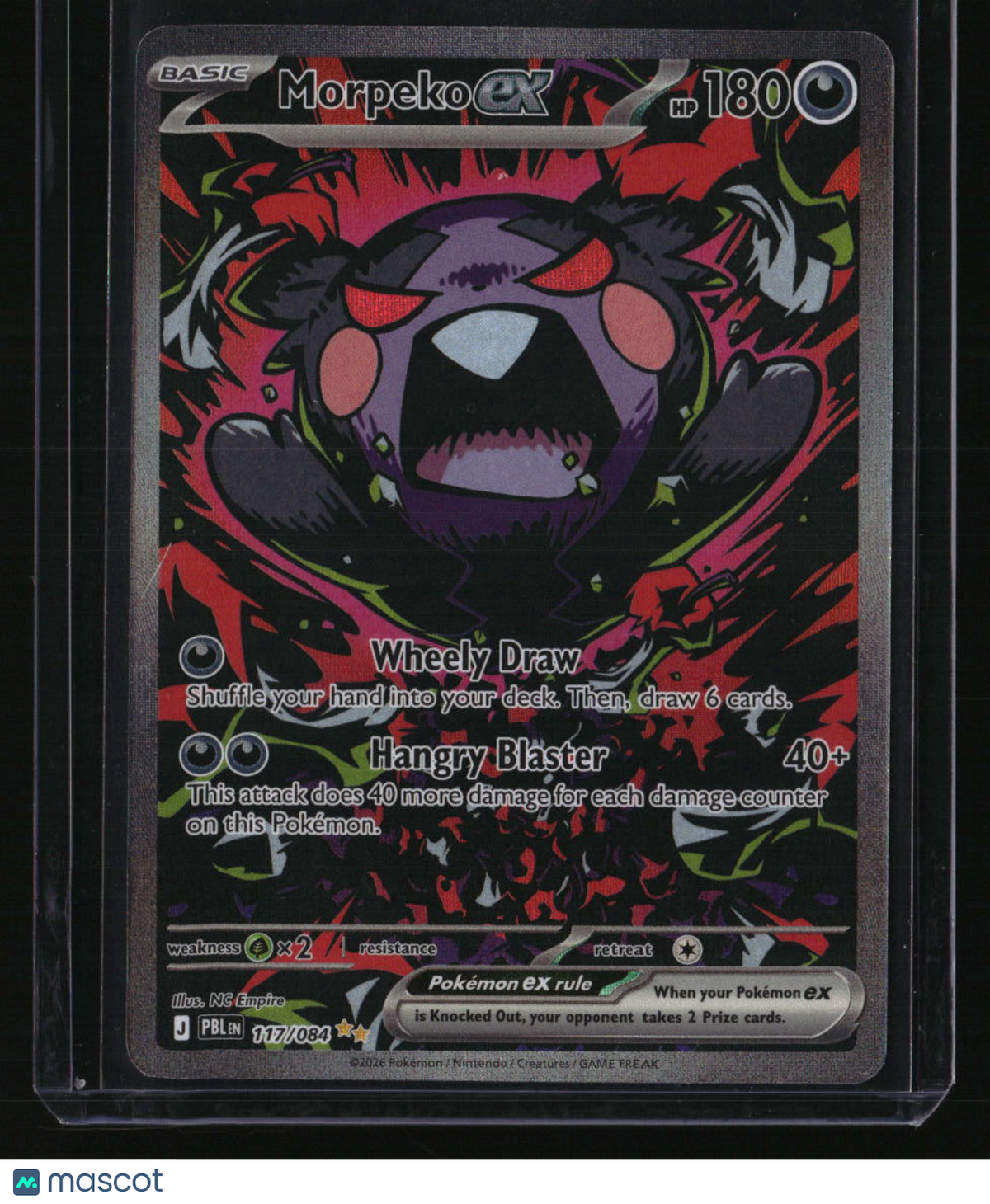 ME05: Pitch Black Morpeko ex