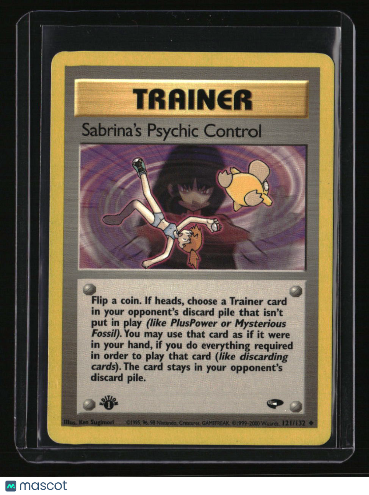 1st Edition Gym Challenge Sabrina's Psychic Control