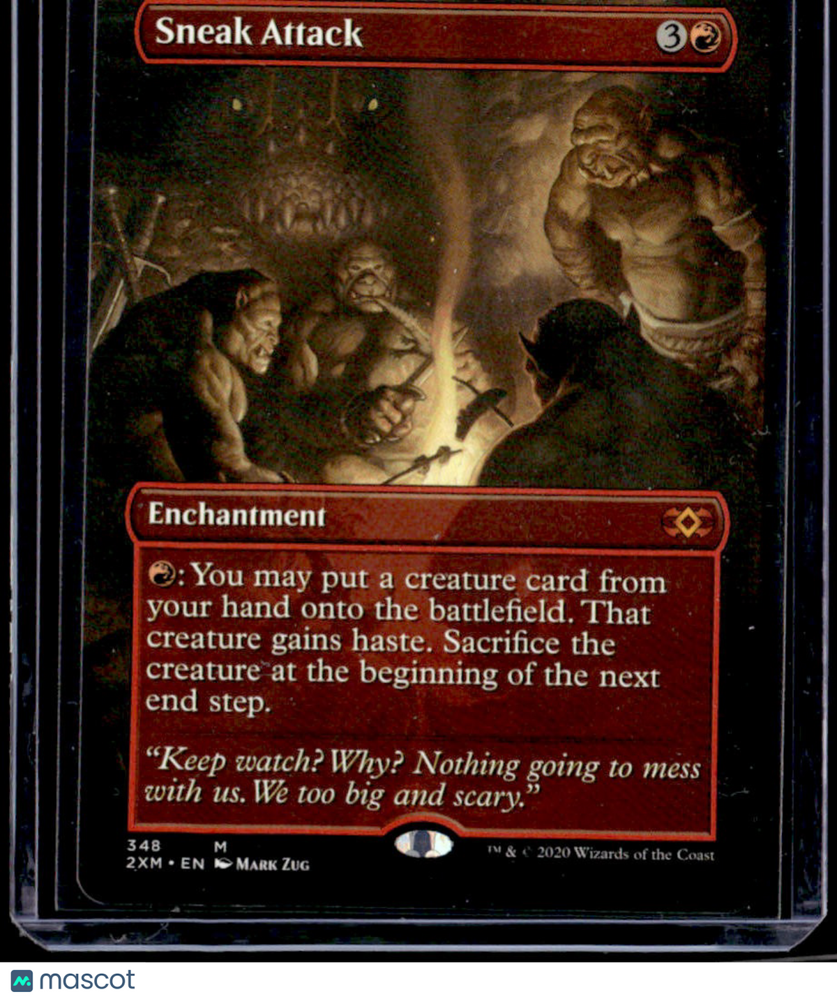 Double Masters Sneak Attack (Borderless)