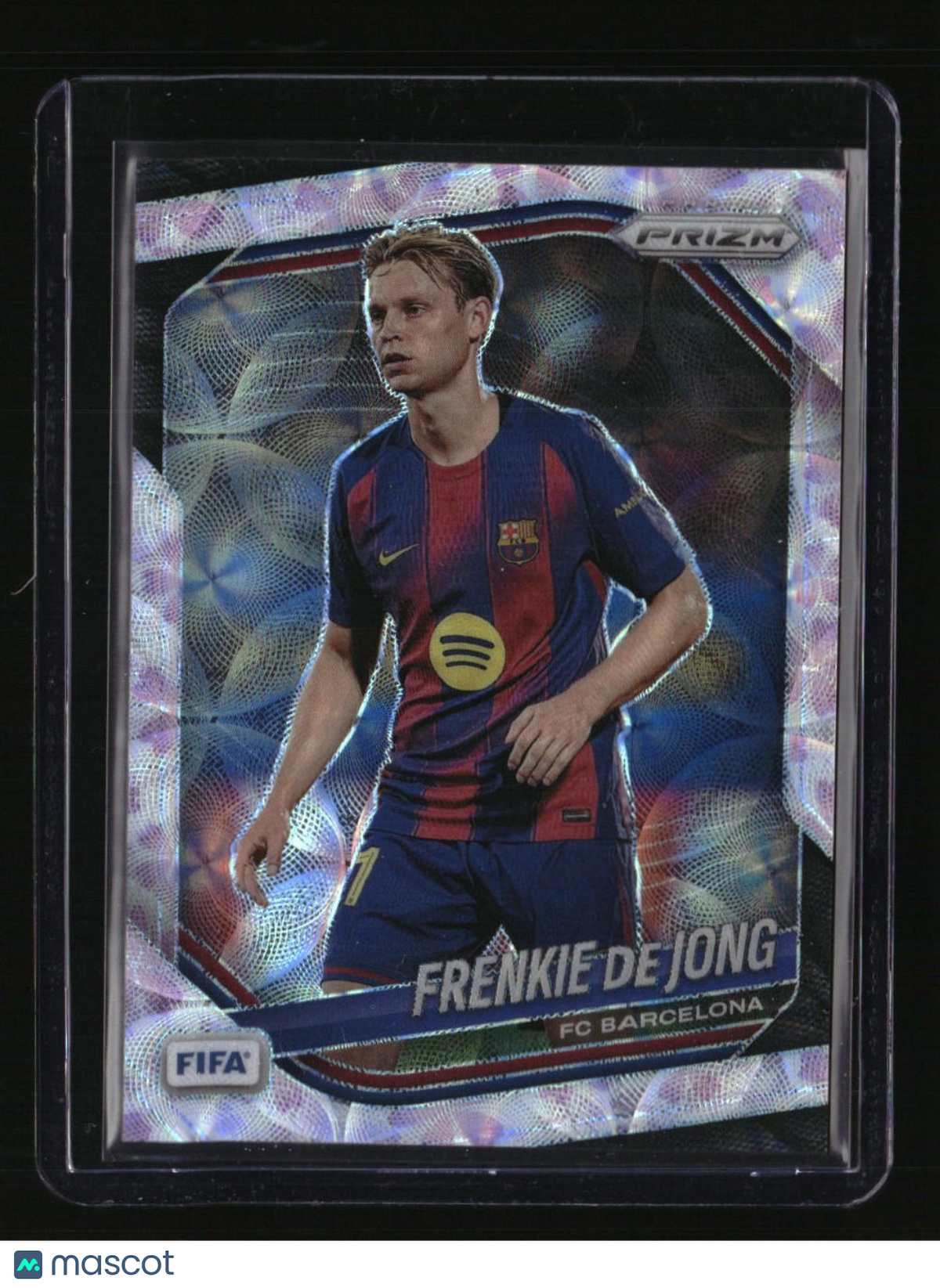 2025-26 Panini Prizm FIFA Frenkie de Jong Choice Cherry Blossom Prizm #/28