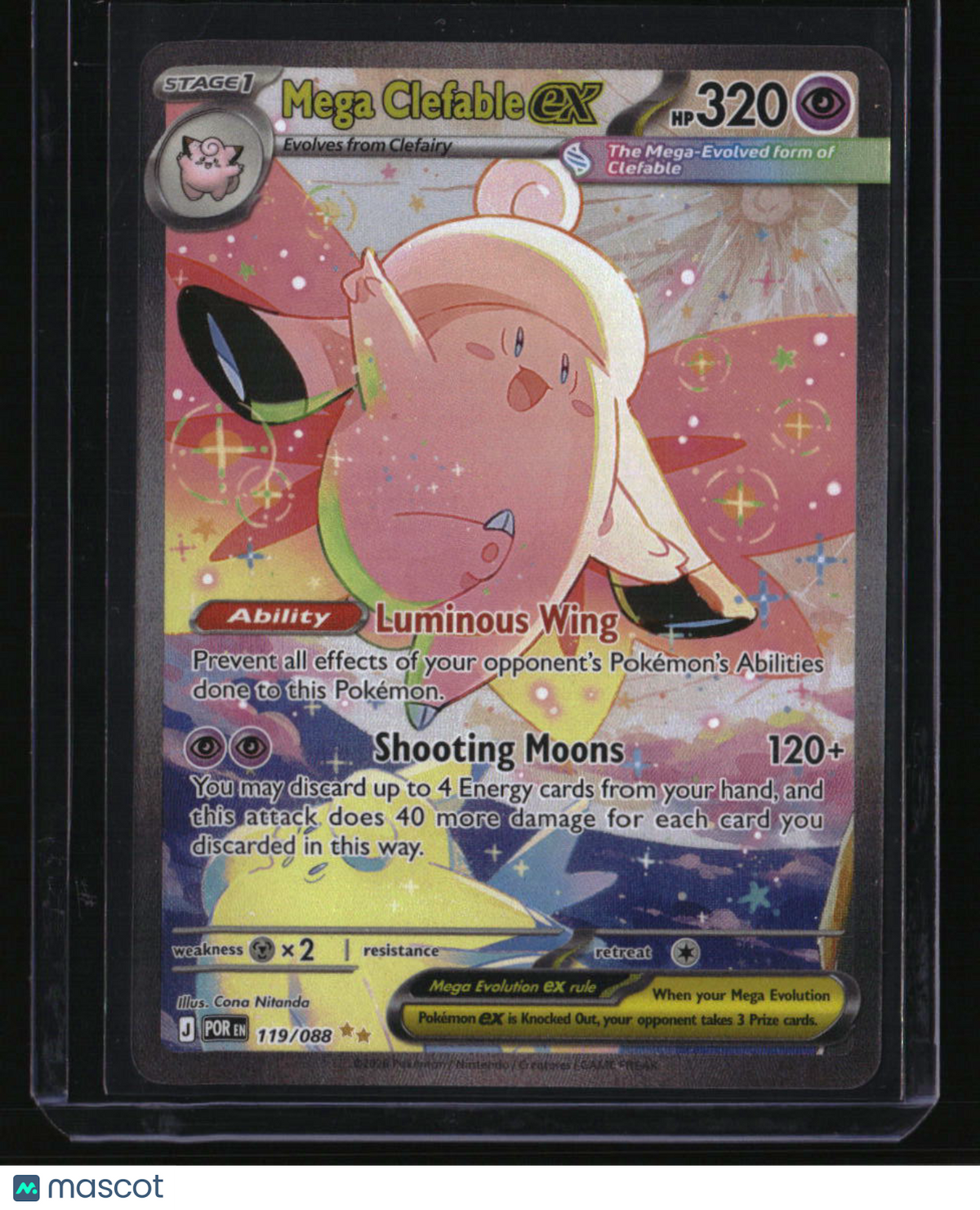 ME03: Perfect Order Mega Clefable ex