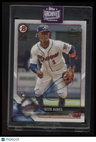 2025 Topps Signature Series Certified Autographs Ozzie Albies #/50 2018 Bowman