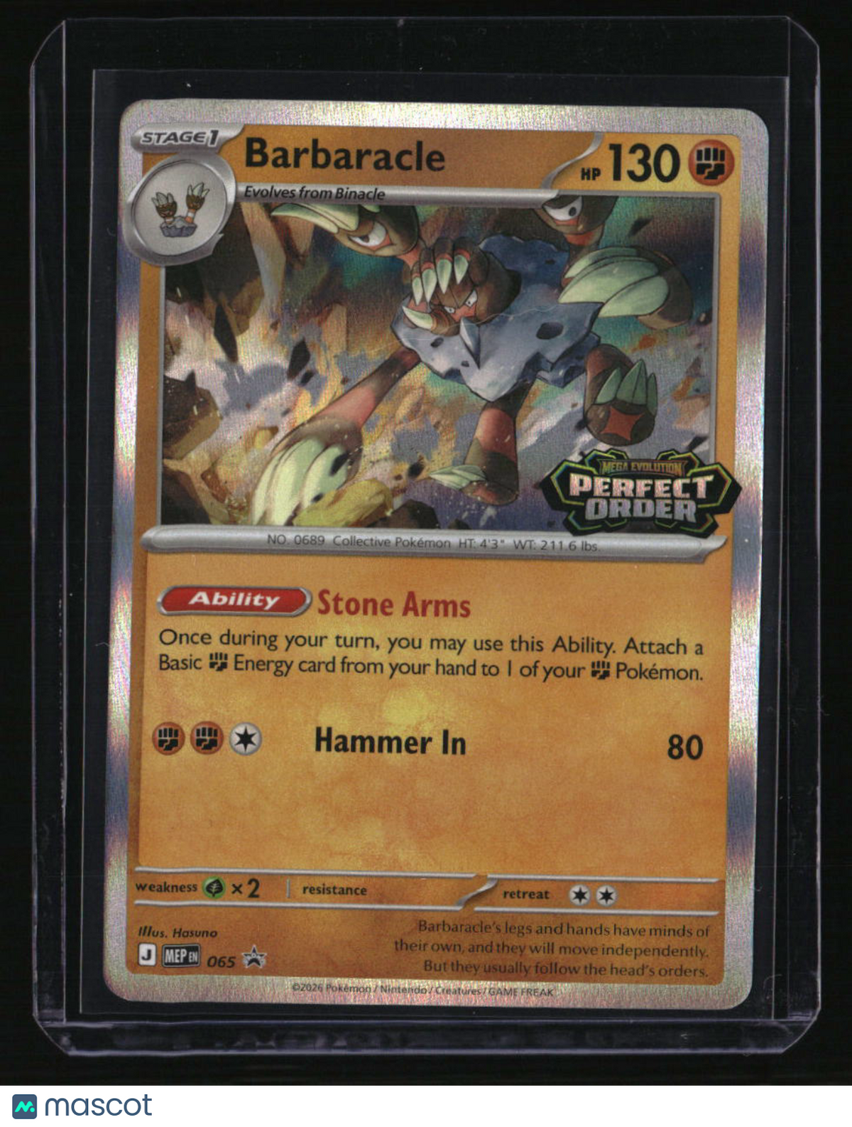 ME: Mega Evolution Promo Barbaracle