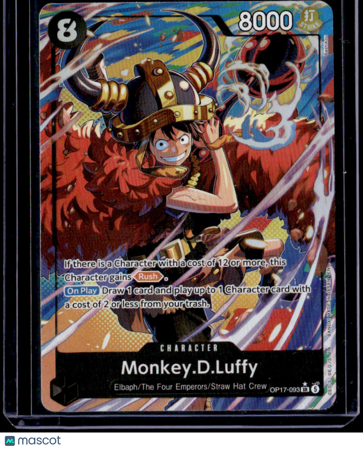 The World's Strongest Warriors Monkey.D.Luffy (093) (Alternate Art)