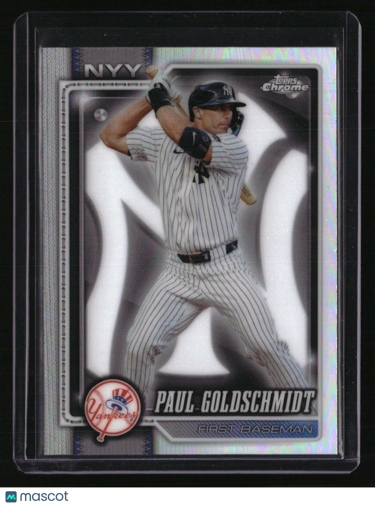 2026 Topps Chrome Paul Goldschmidt Lightboard Logo Refractor