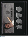 2007 Upper Deck Premier Thurman Munson Premier Remnants 4 (Quad) #/70