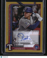 2025 Topps Chrome Update Dustin Harris Rookie Debut Autographs Gold #/50