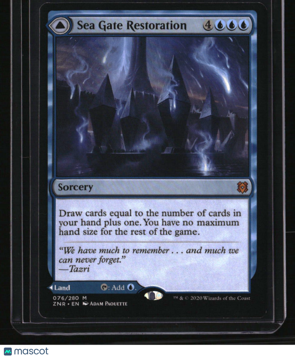 Zendikar Rising Sea Gate Restoration
