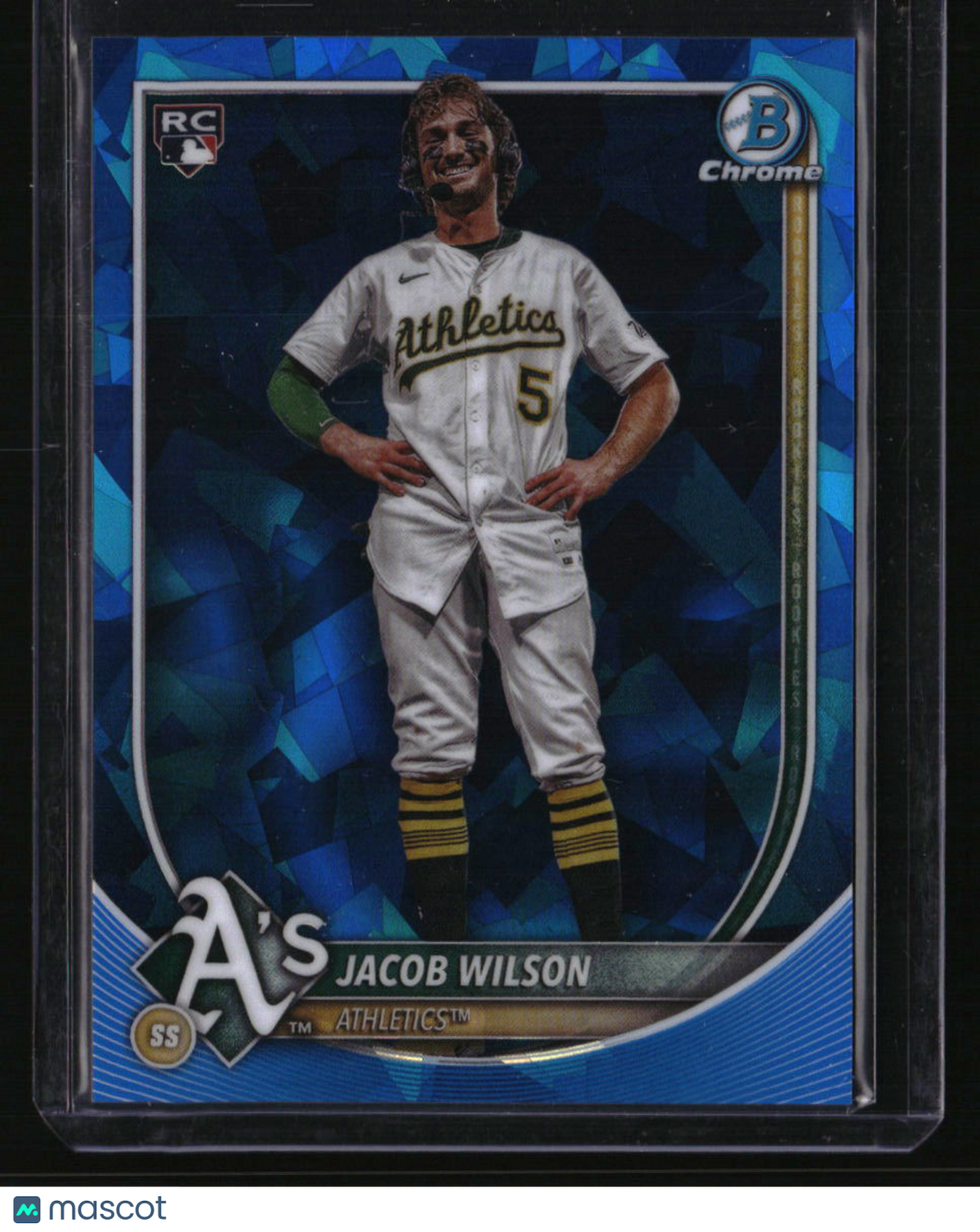 2025 Bowman Chrome Sapphire Edition Jacob Wilson Image Variation