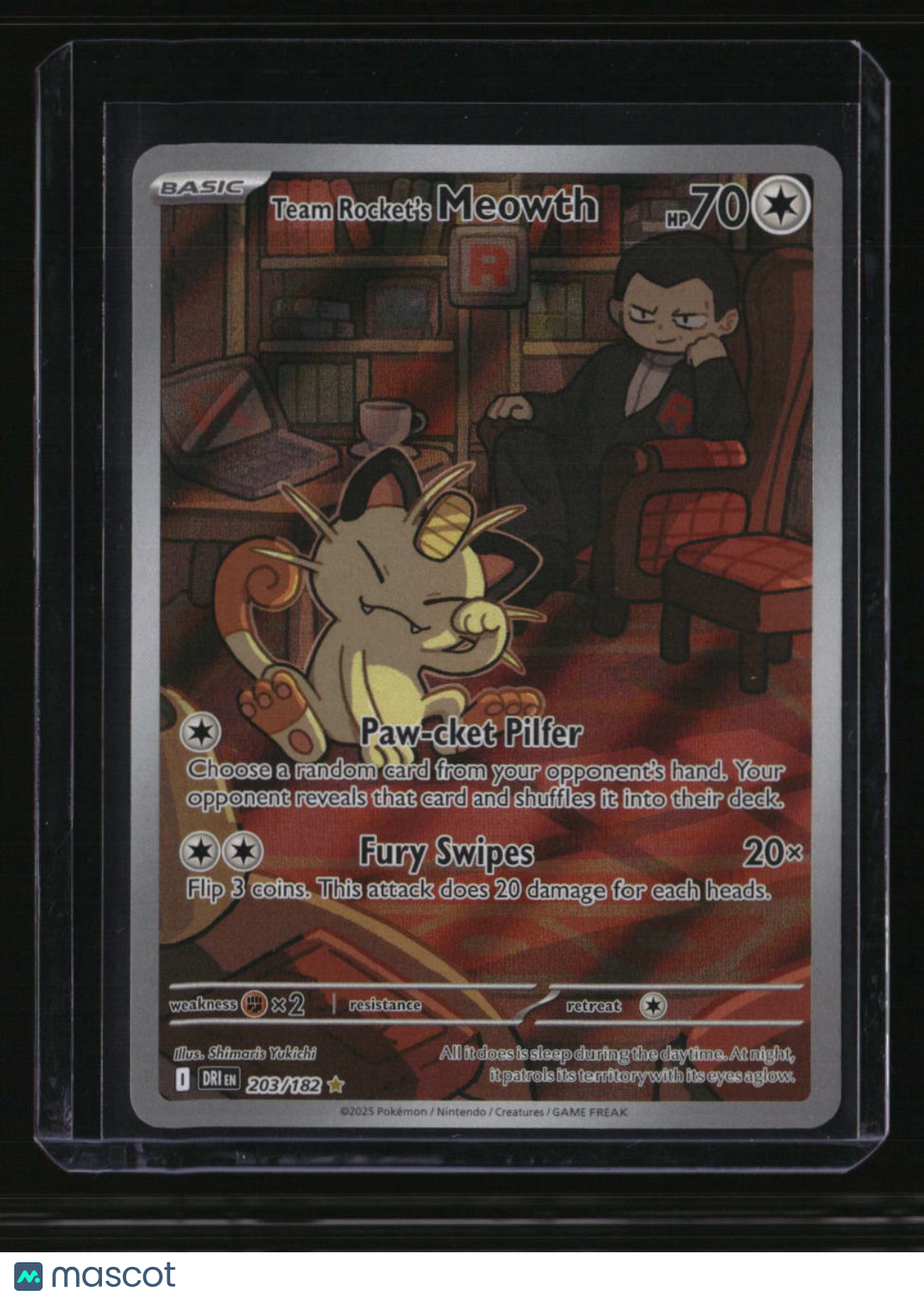 SV10: Destined Rivals Team Rocket's Meowth