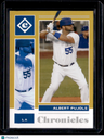 2021 Panini Chronicles Albert Pujols Chronicles Gold #/10