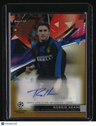 2021-22 Finest UEFA Champions League Robbie Keane Autographs Gold Refractor #/50