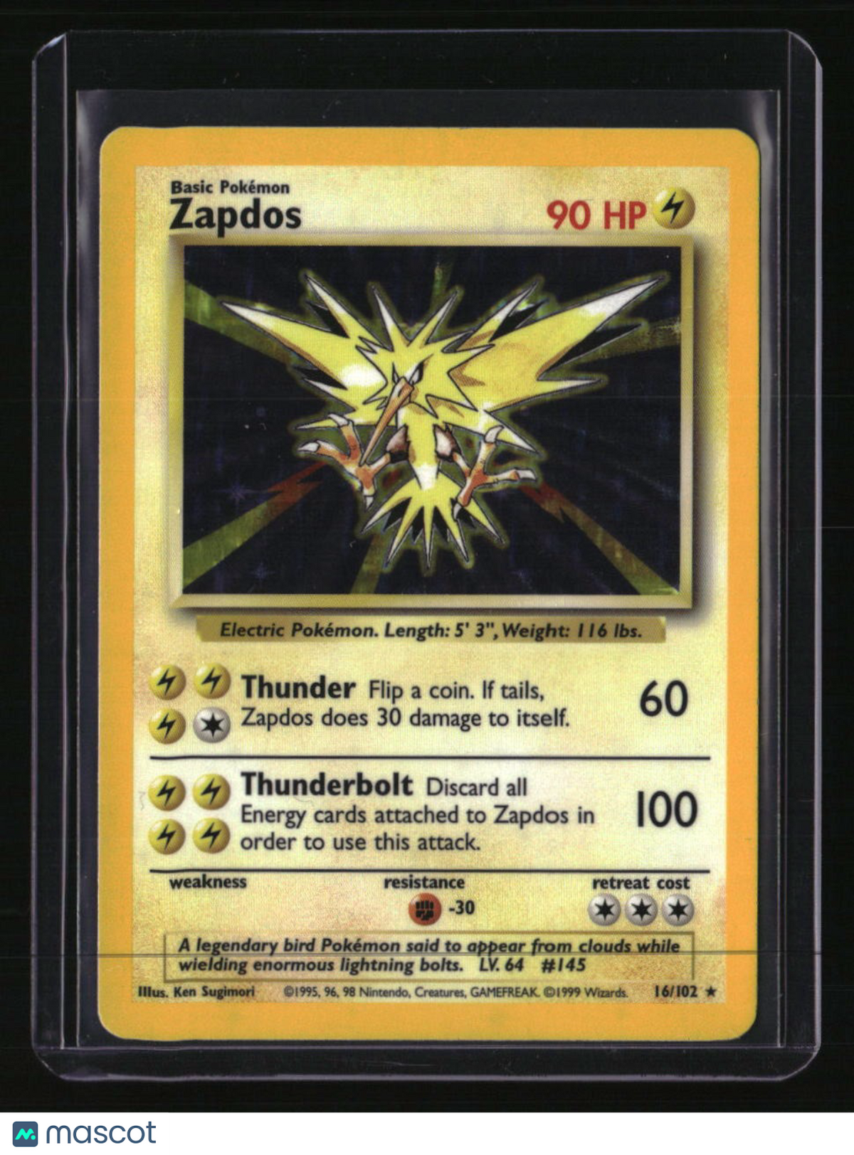 Base Set Zapdos