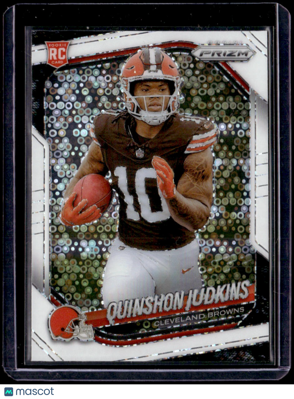 2025 Panini Prizm Quinshon Judkins White Disco