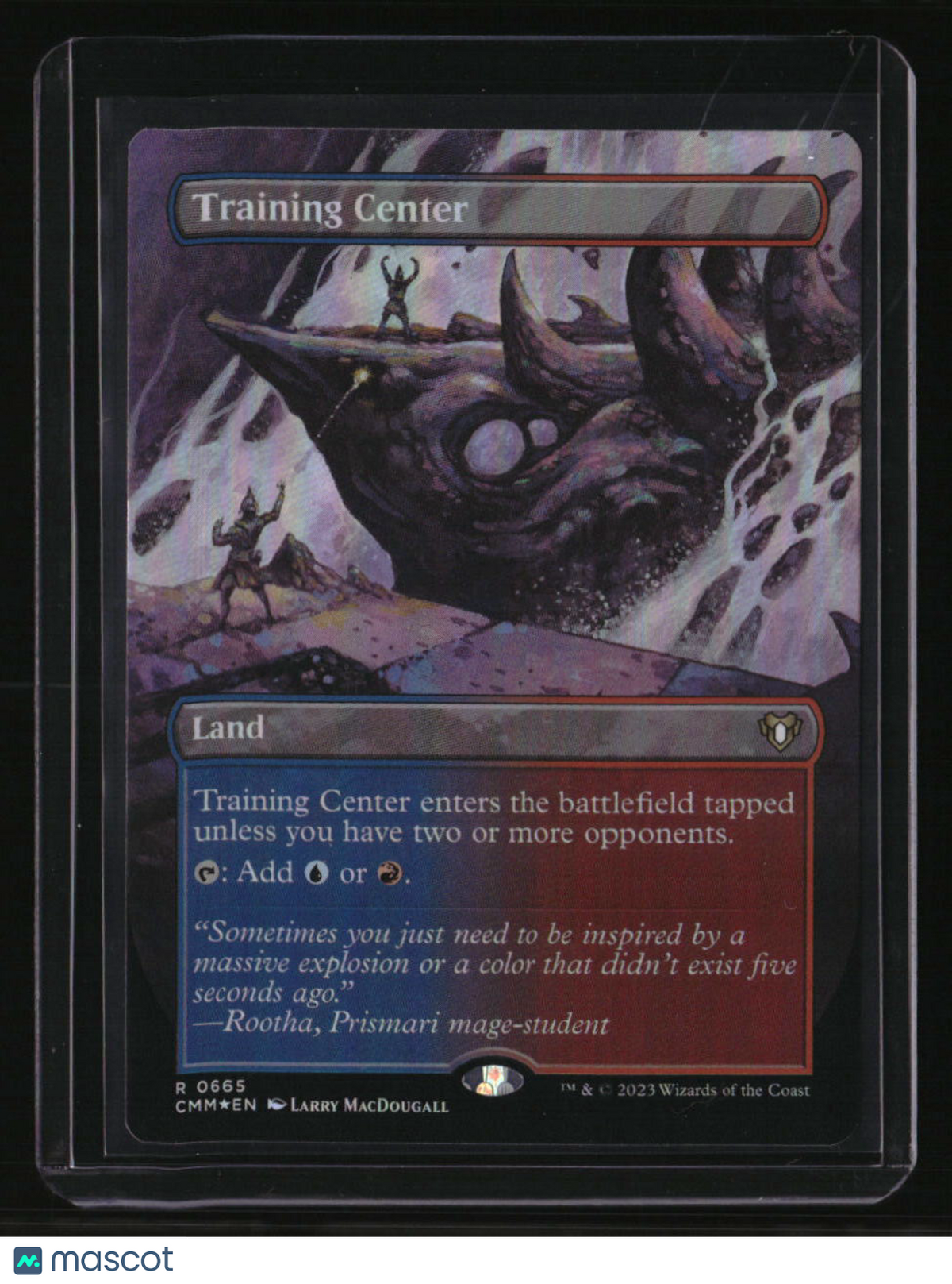 Commander Masters Training Center (Borderless) Foil