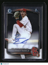 2025 Bowman Draft Tanner Franklin Chrome Prospect Autographs