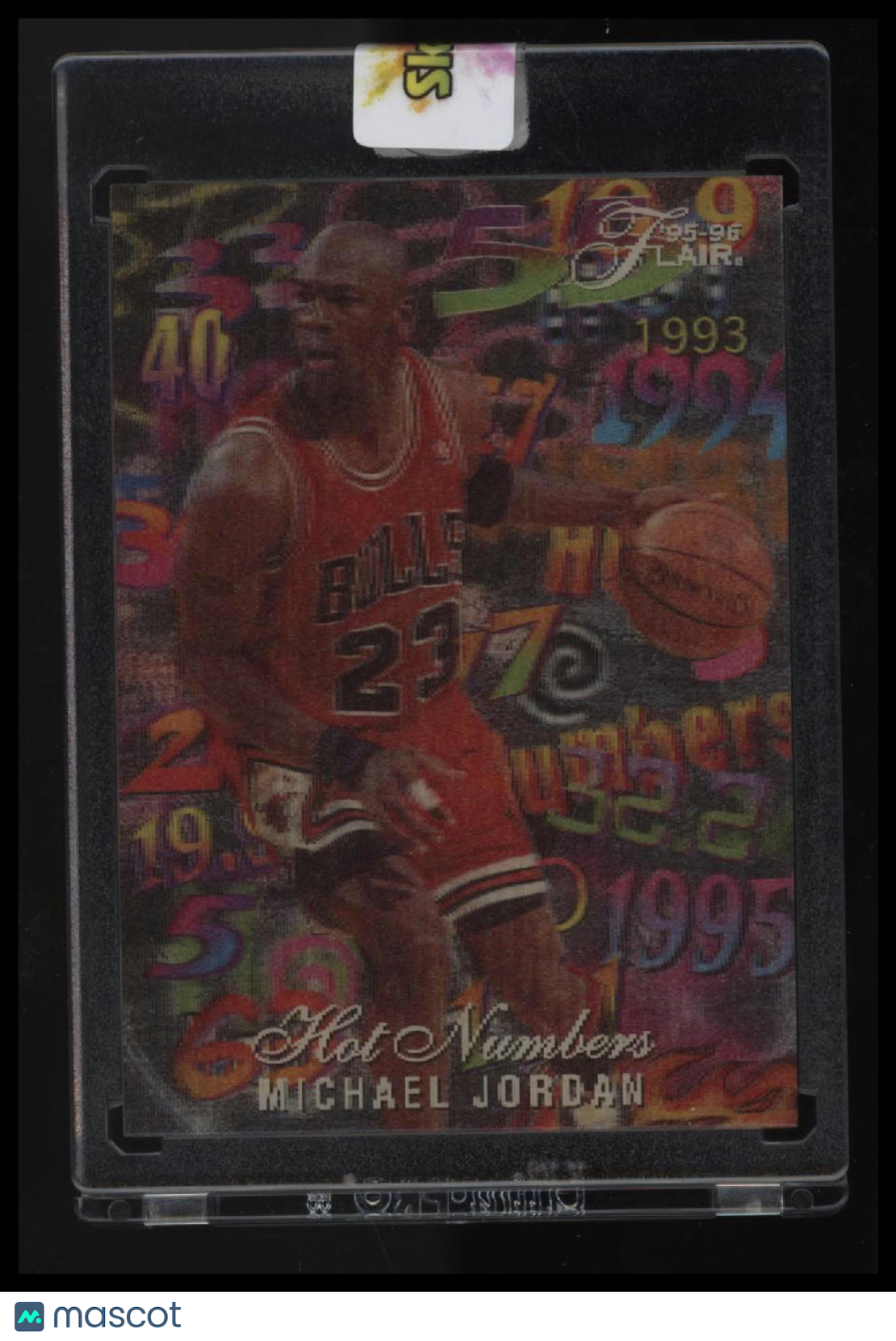 1995-96 Flair Michael Jordan Hot Numbers