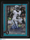 2025 Topps Chrome Ashton Jeanty Chrome Rookie Autographs Aqua Refractor #/199