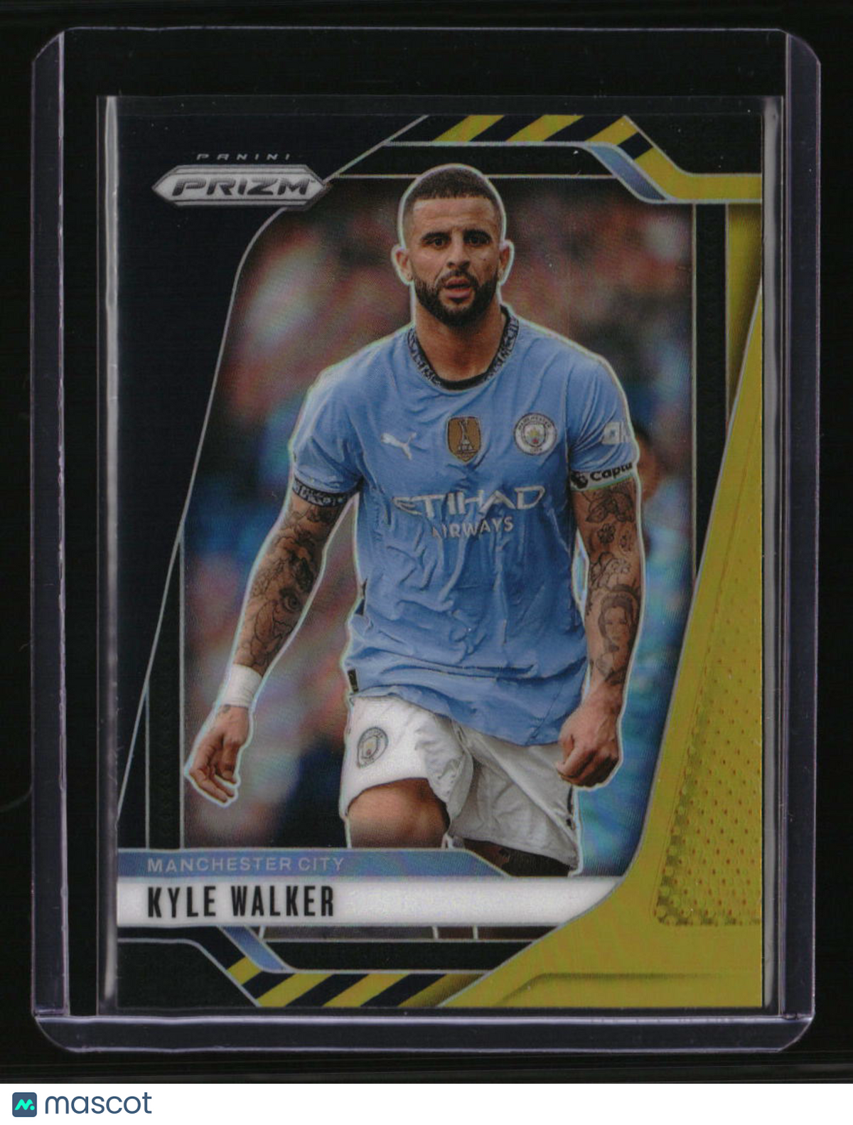 2024-25 Panini Prizm Premier League Kyle Walker Black Gold #/8