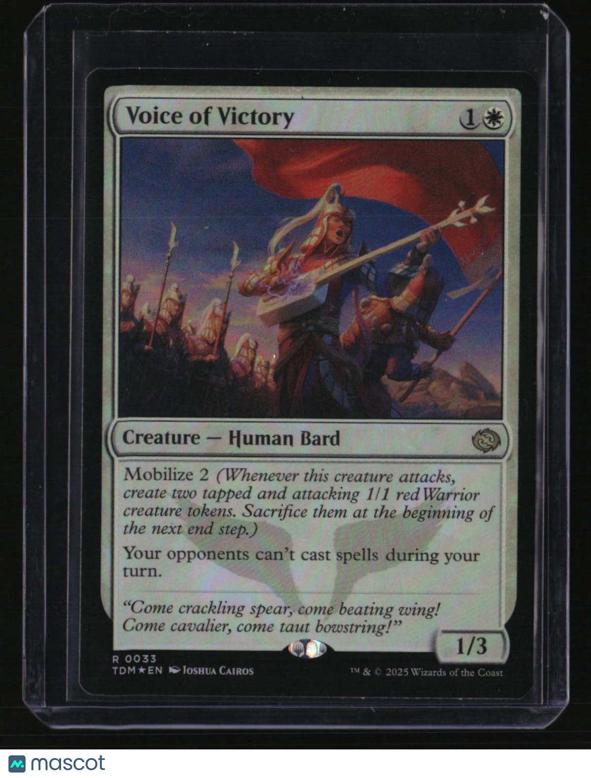 Tarkir: Dragonstorm Voice of Victory Foil