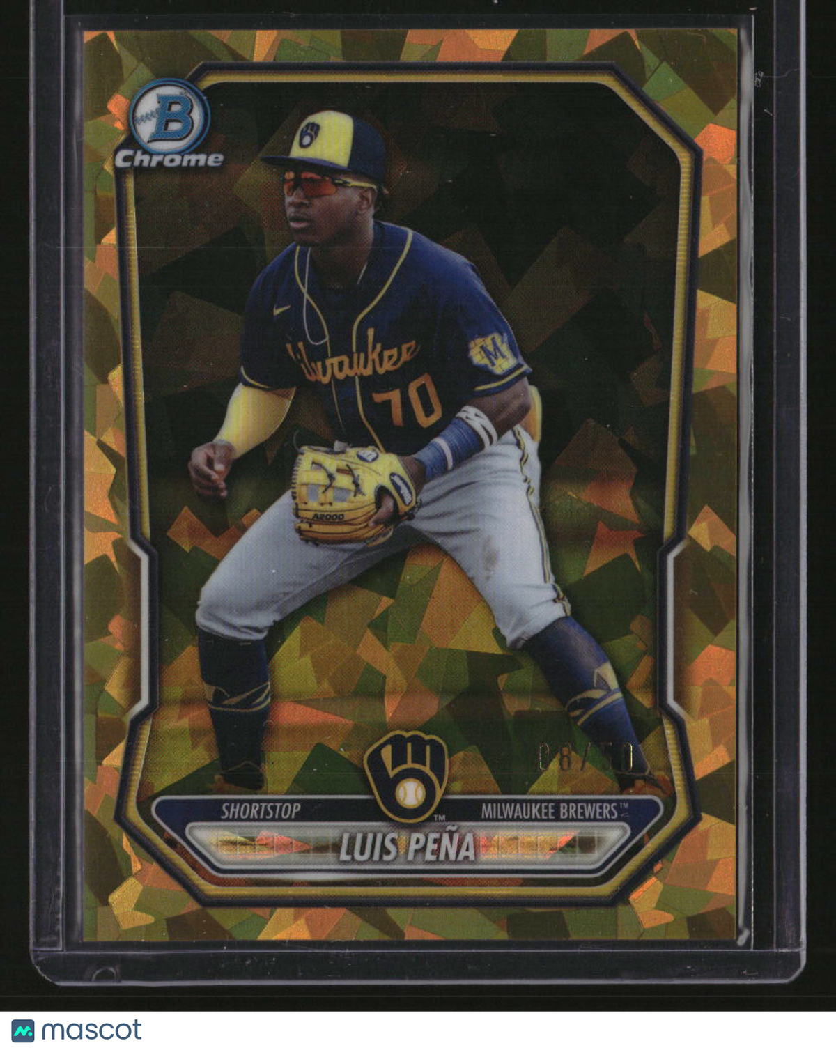 2026 Bowman Sapphire Edition Luis Pena Gold #/50