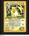 1st Edition Gym Challenge Lt. Surge's Raichu