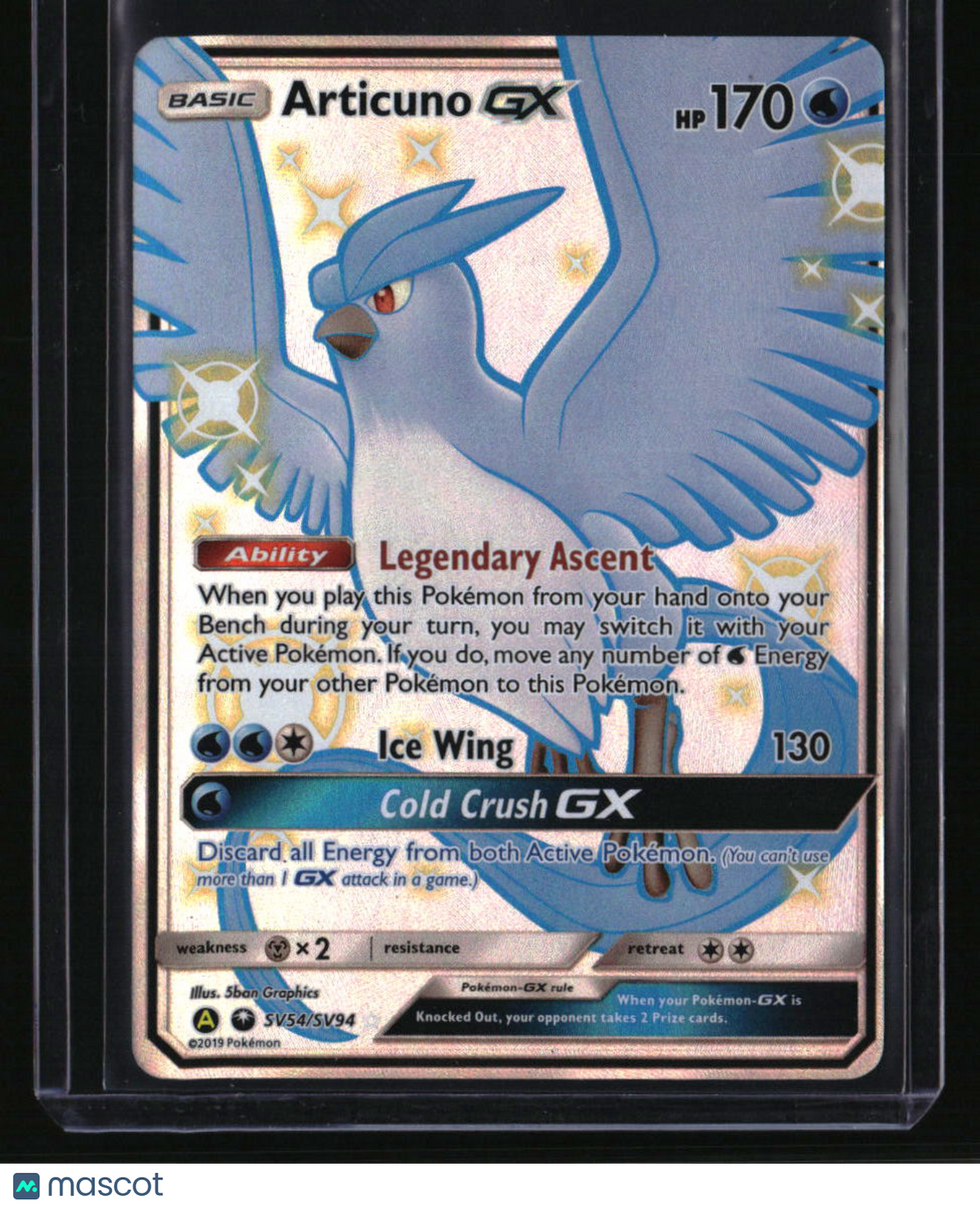 Hidden Fates: Shiny Vault Articuno GX