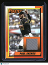 2025 Topps Update Paul Skenes 1990 Topps Baseball 35th Anniversary Relics