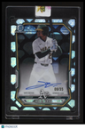 2026 Bowman Leo De Vries Chrome Prospect Autographs Bowman LogoFractors #/35