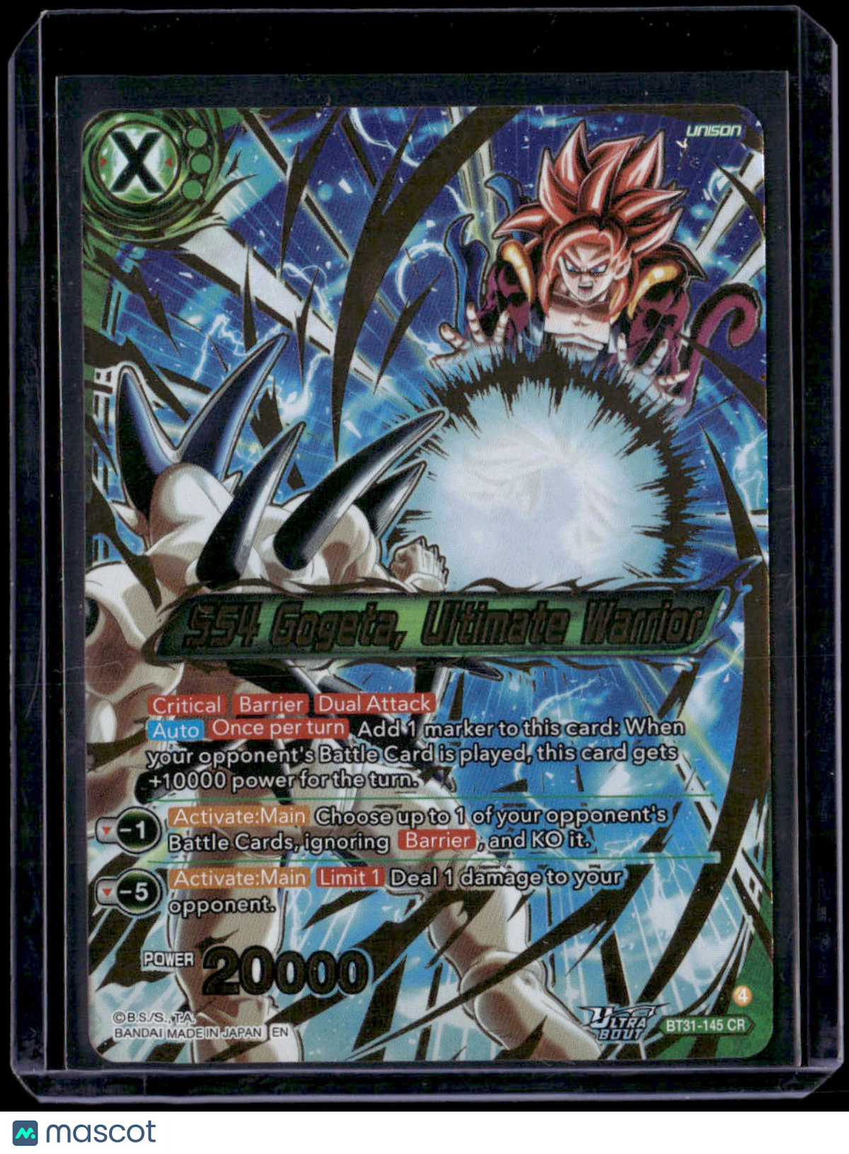 Impact Beyond Dimensions (BT31) SS4 Gogeta, Ultimate Warrio