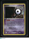 EX Unseen Forces Unown (Q)