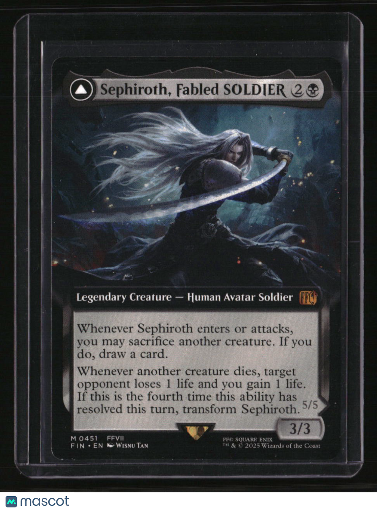 FINAL FANTASY Sephiroth, Fabled SOLDIER (Extended Art)