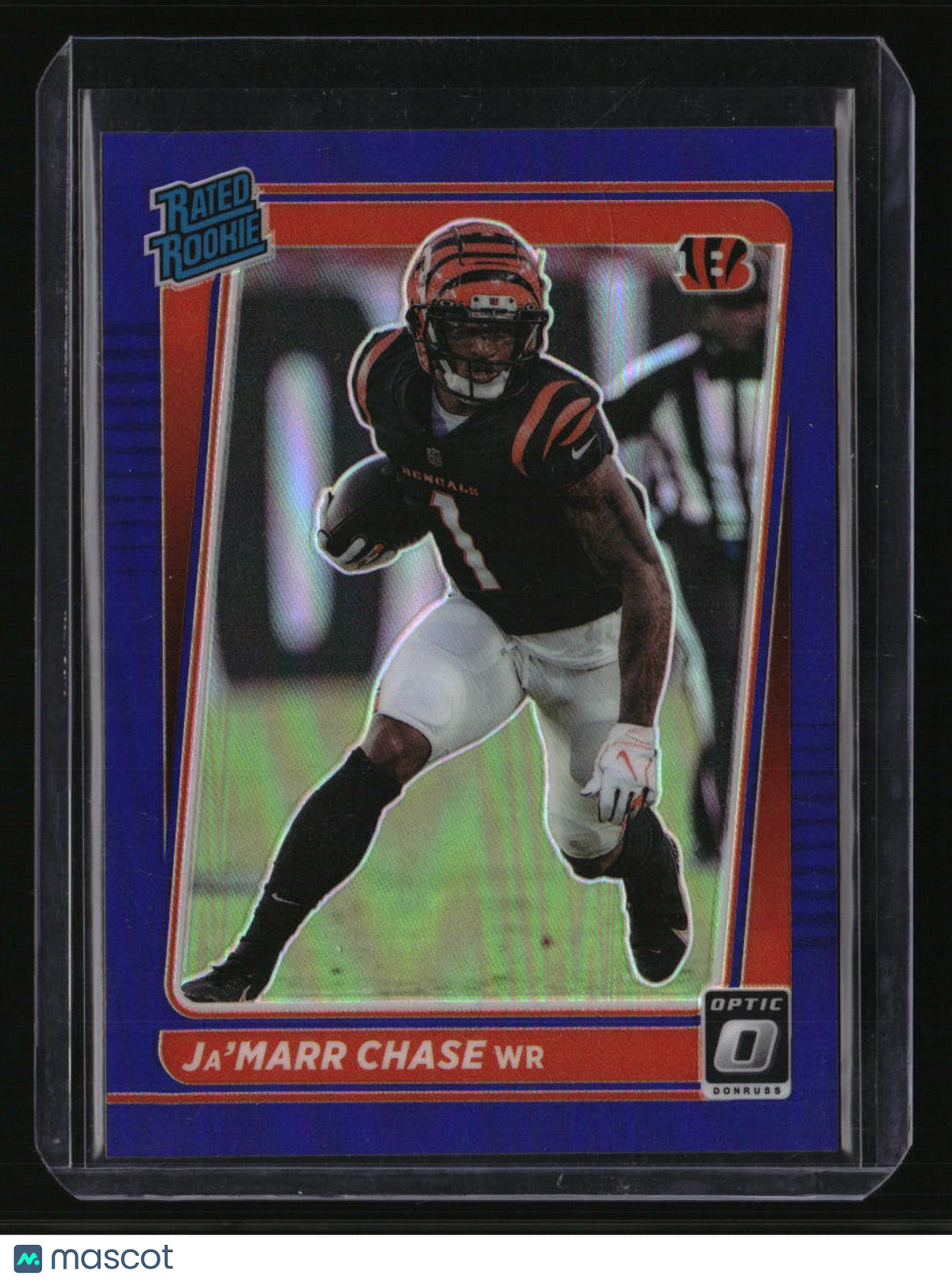 2021 Donruss Optic Ja'Marr Chase Purple #/50