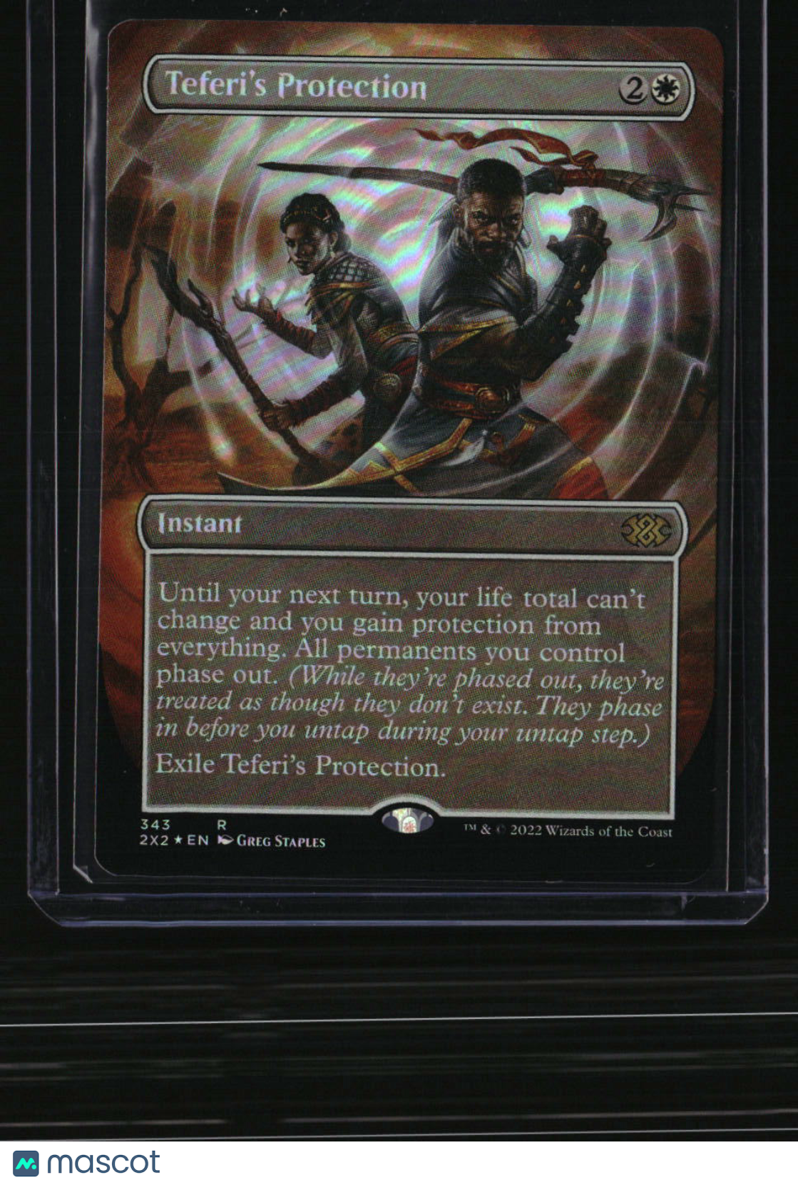 Double Masters 2022 Teferi's Protection (Borderless) Foil