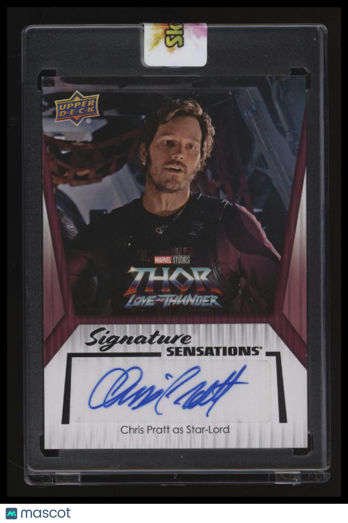 2024 Upper Deck Marvel Series 2: Chris Pratt Star-Lord Signature Sensations