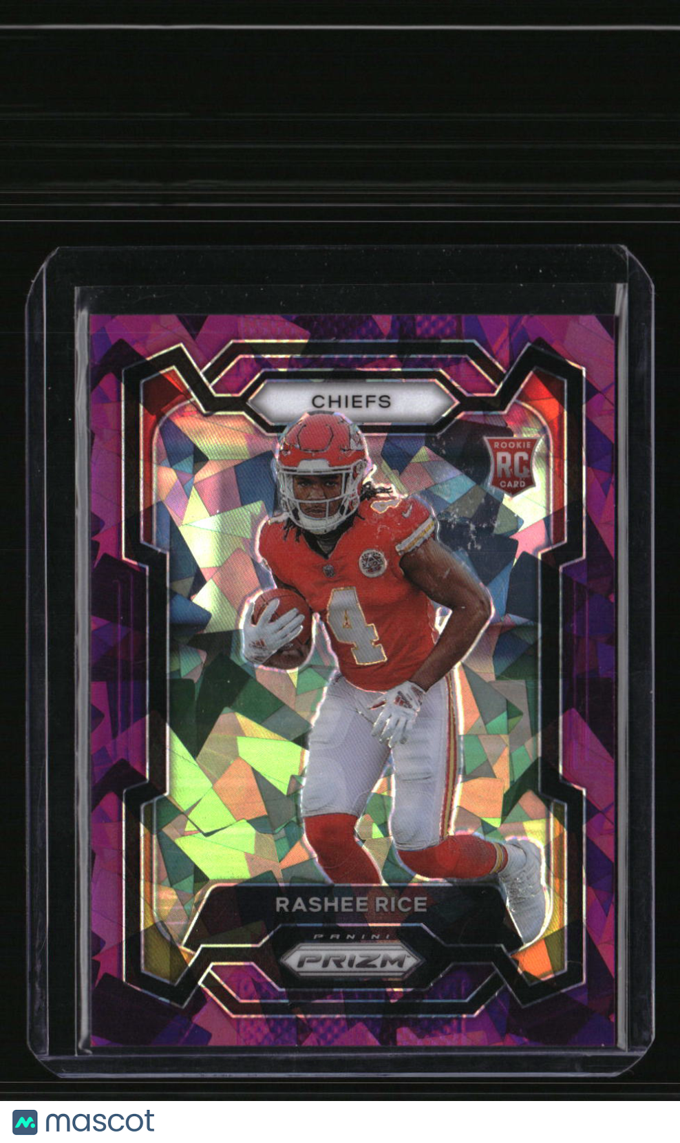 2023 Panini Prizm Rashee Rice Purple Ice #/225