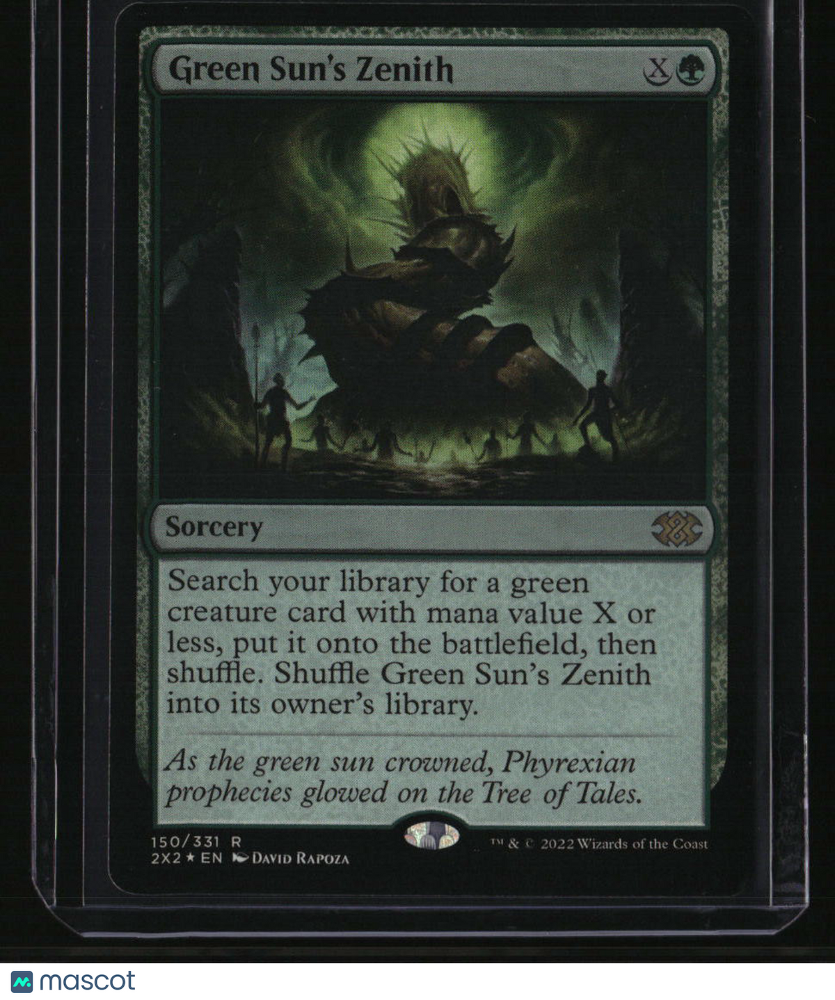 Double Masters 2022 Green Sun's Zenith Foil
