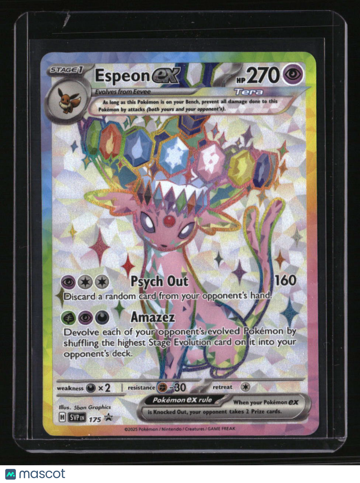 SV: Scarlet & Violet Promo Cards Espeon ex