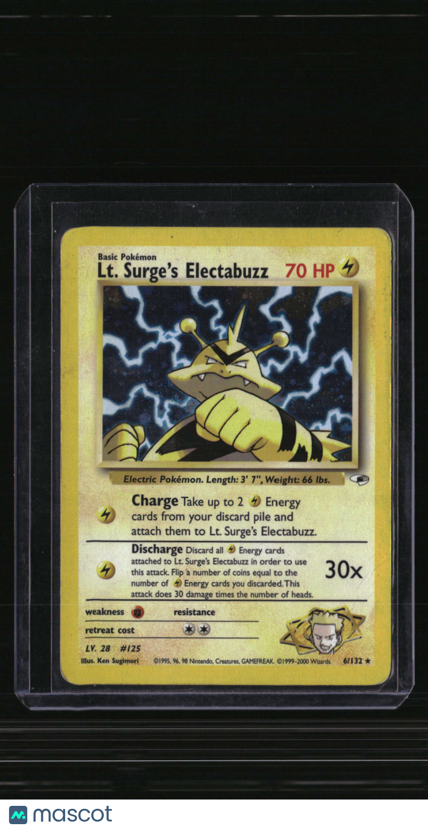 Gym Heroes Lt. Surge's Electabuzz (6)