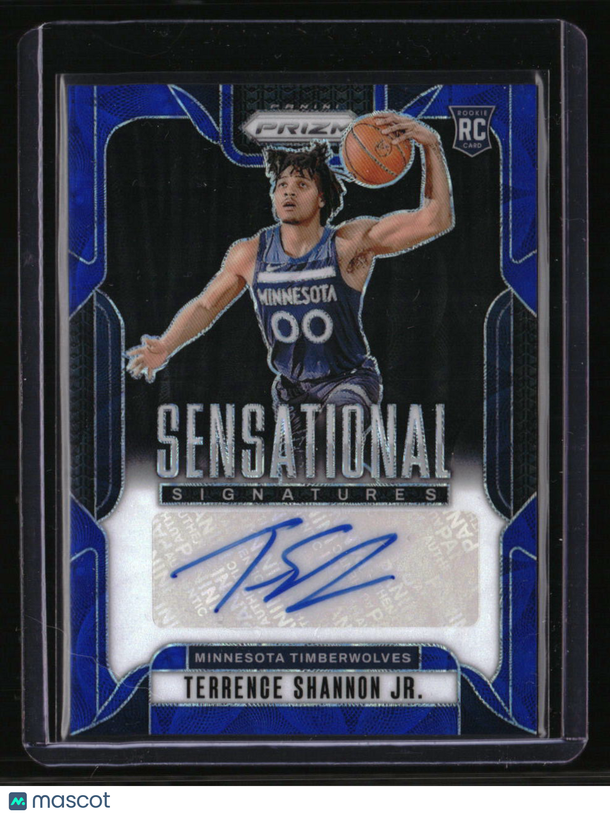 2024-25 Panini Prizm Terrence Shannon Jr. Sensational Signatures Blue #/49