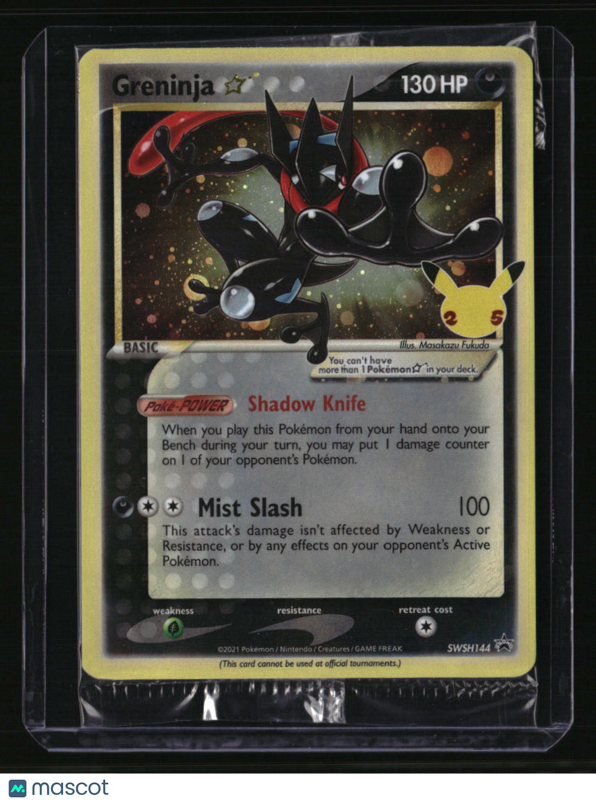 SWSH: Sword & Shield Promo Cards Greninja Star