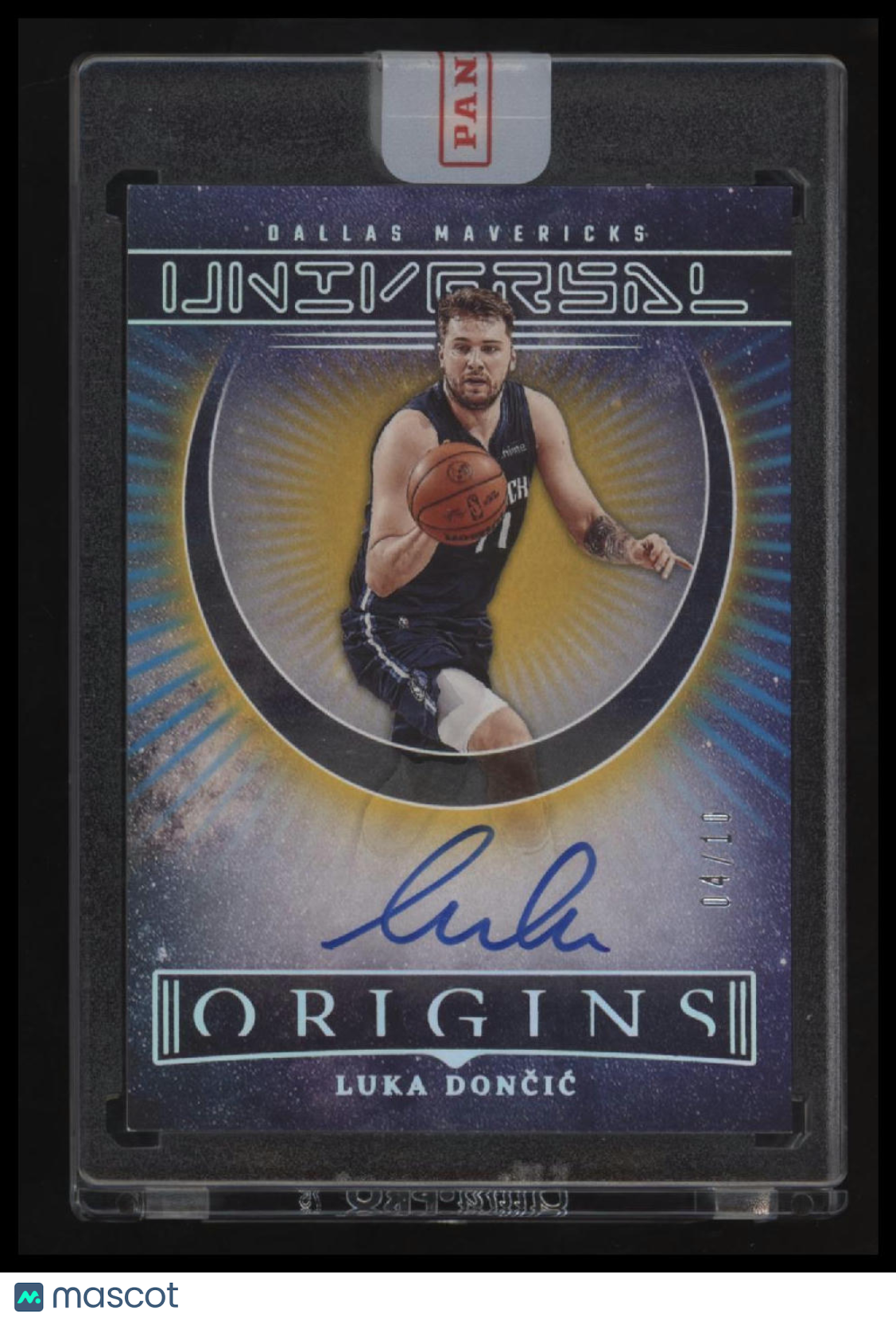 2022-23 Panini Origins Luka Doncic Universal Autographs Gold #/10