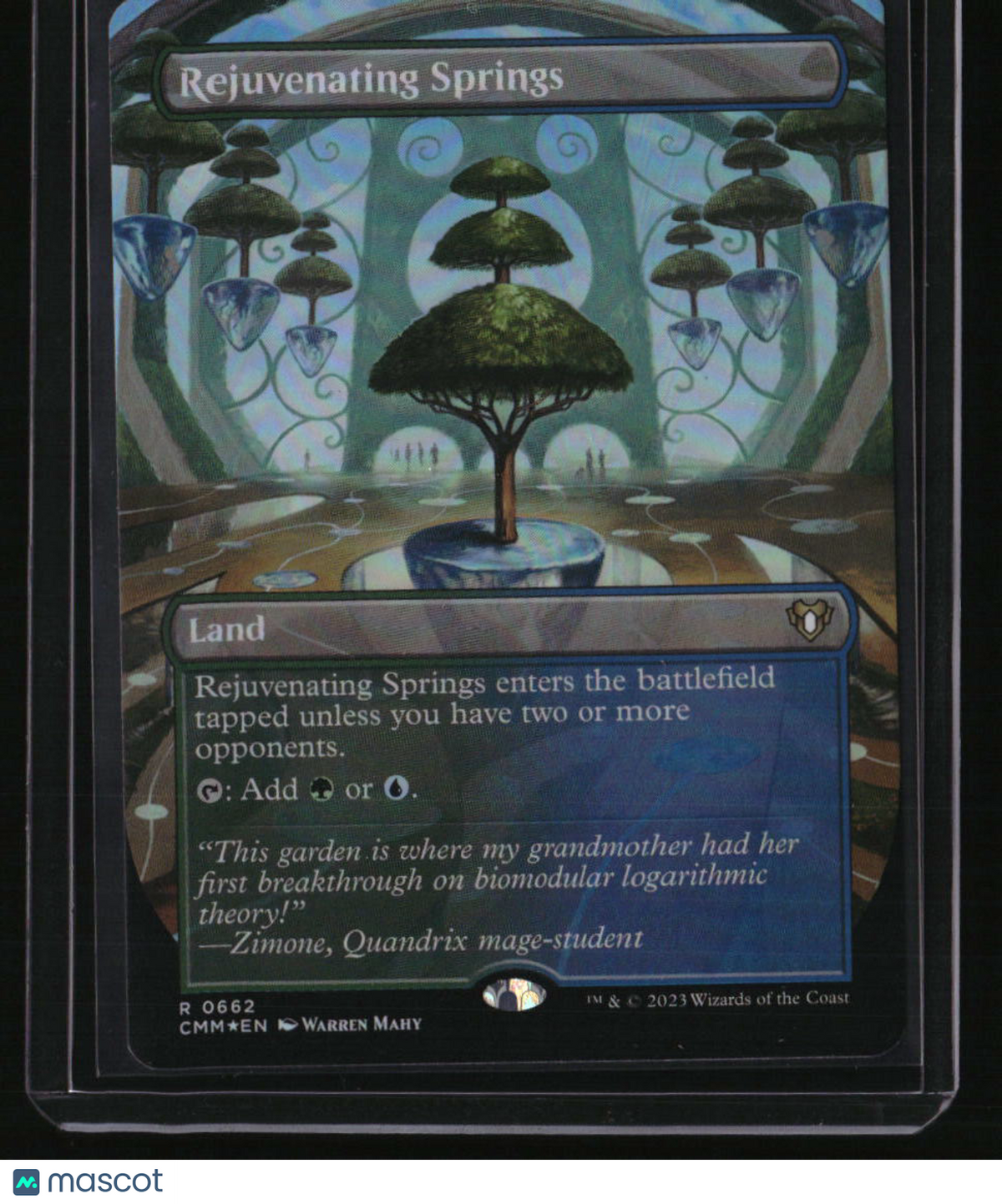 Commander Masters Rejuvenating Springs (Borderless) Foil