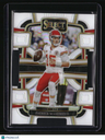 2023 Panini Select Patrick Mahomes II White Prizms Die Cuts #/199