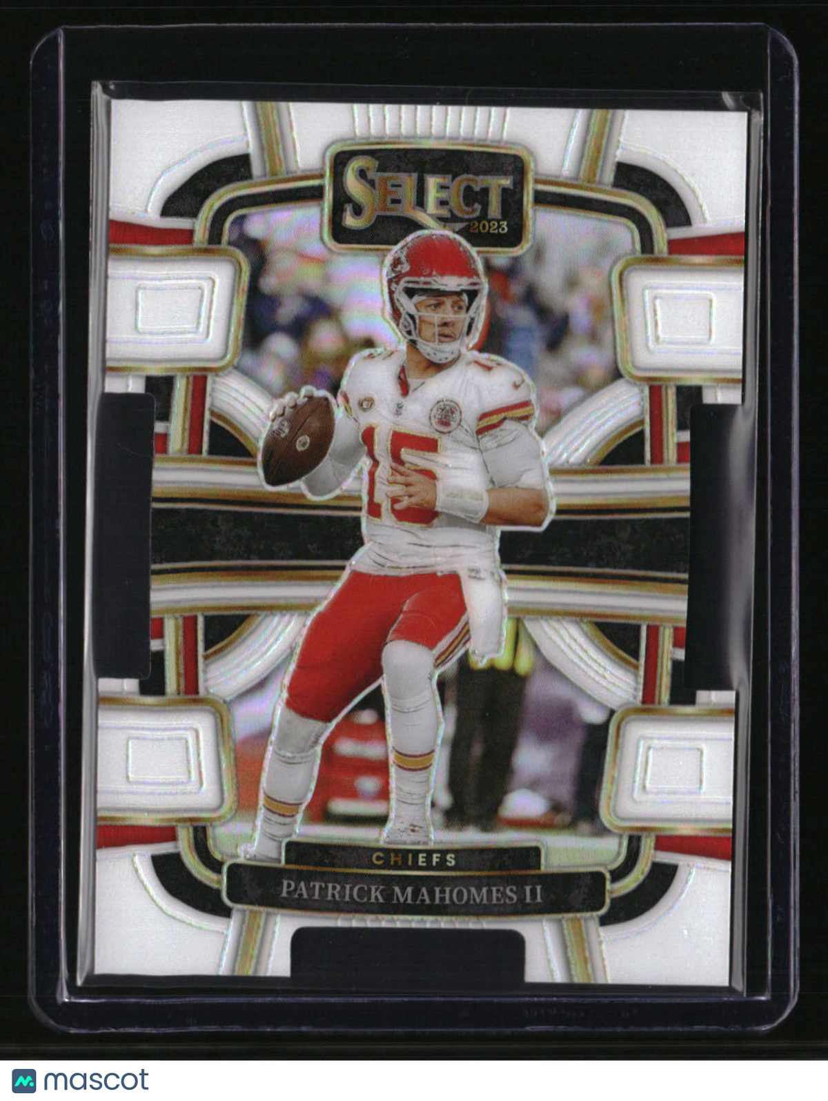 2023 Panini Select Patrick Mahomes II White Prizms Die Cuts #/199