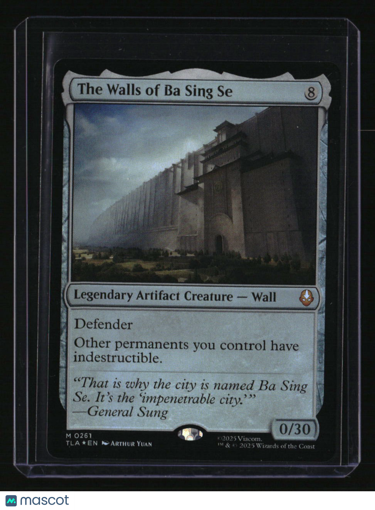Avatar: The Last Airbender The Walls of Ba Sing Se Foil