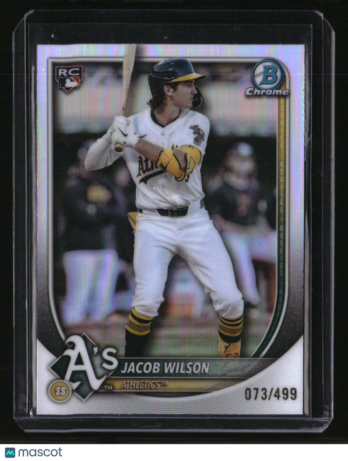 2025 Bowman Chrome Jacob Wilson Refractor #/499